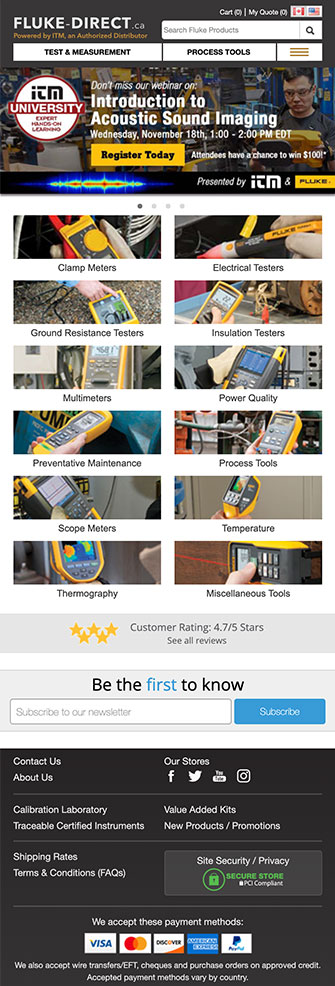 Fluke-Direct.com - Carrying a full selection of Fluke Test and Measurement products Fluke-Direct.com - Carrying a full selection of Fluke Test and Measurement products