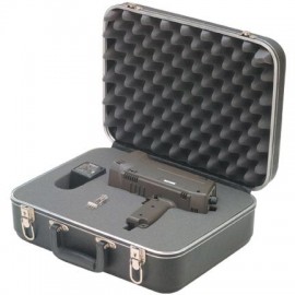 SHIMPO DT-725KIT-230V Battery Powered Stroboscope Kit with Case &amp; Spare Flash Tube, 230V AC Charger-