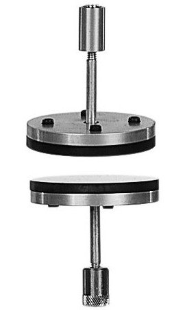 SHIMPO FG-M10ADHE3 Adhesive Test Plates for SHIMPO Test Stands, 500lbs-