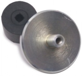 SHIMPO FG-M6COMP50U Compression Plate, M6 Thread, 50mm Diameter -