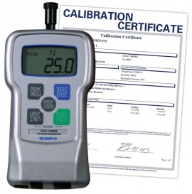 SHIMPO FGV-0.5XY-NIST Digital Force Gauge, 0.5 lb,   -
