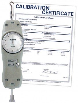 SHIMPO MF-3KG-NIST Mechanical Force Gauge, -